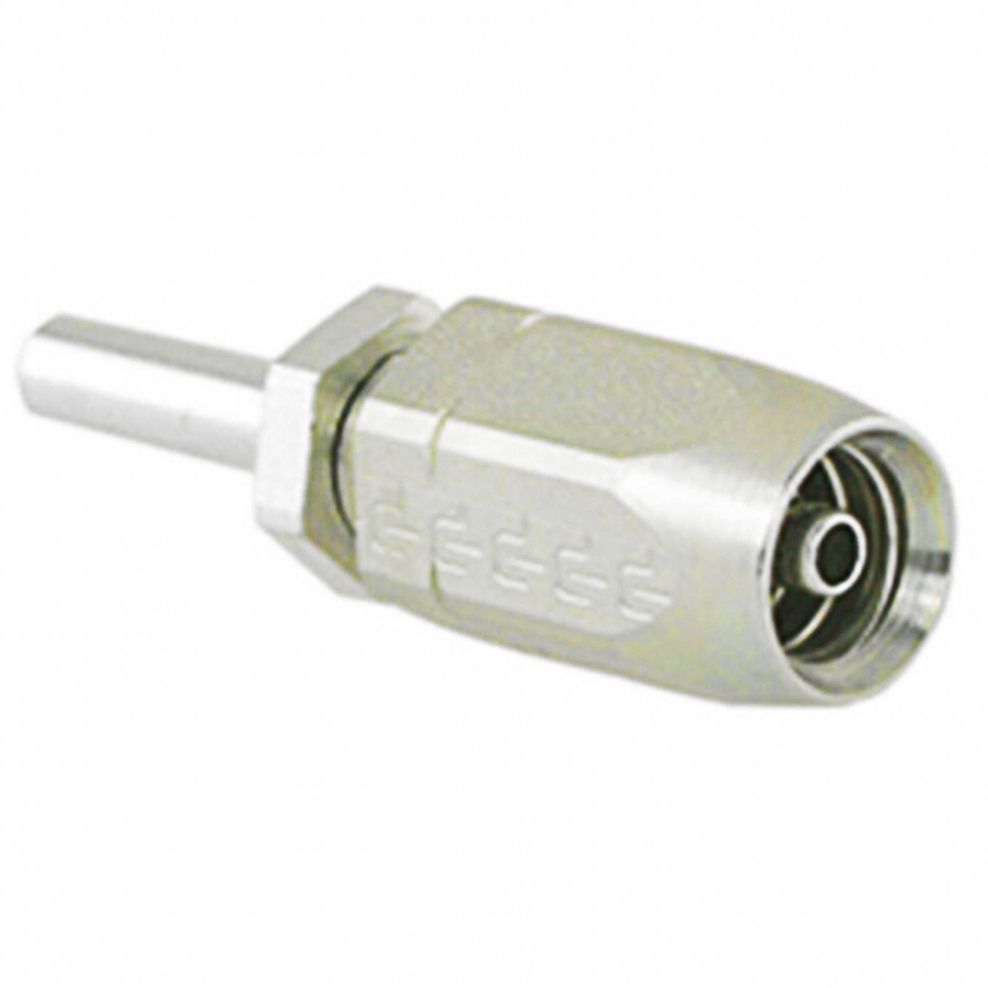 GLOBAL FITTING, STAINLESS STEEL, STRAIGHT, 5,000 PSI AT 70 F, 9.5 MM ID, HOSE END X STUB, 9.5 MM AND ⅜ IN FITTINGS