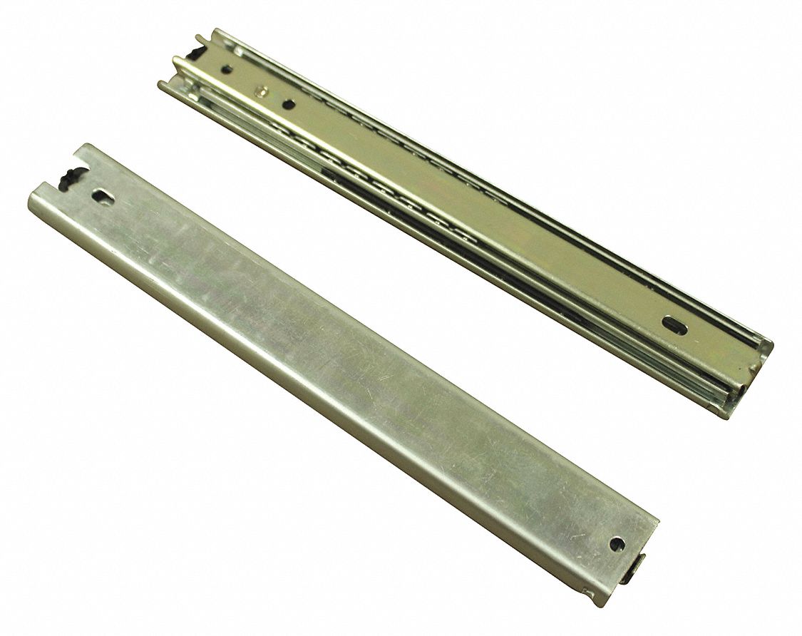 GLISSIERES TIROIR, 10 PO LO, 55 LB, 1PR