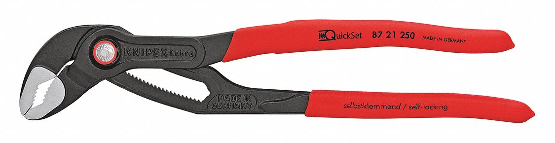 COBRA PLIERS QUICK SET STYLE 10IN