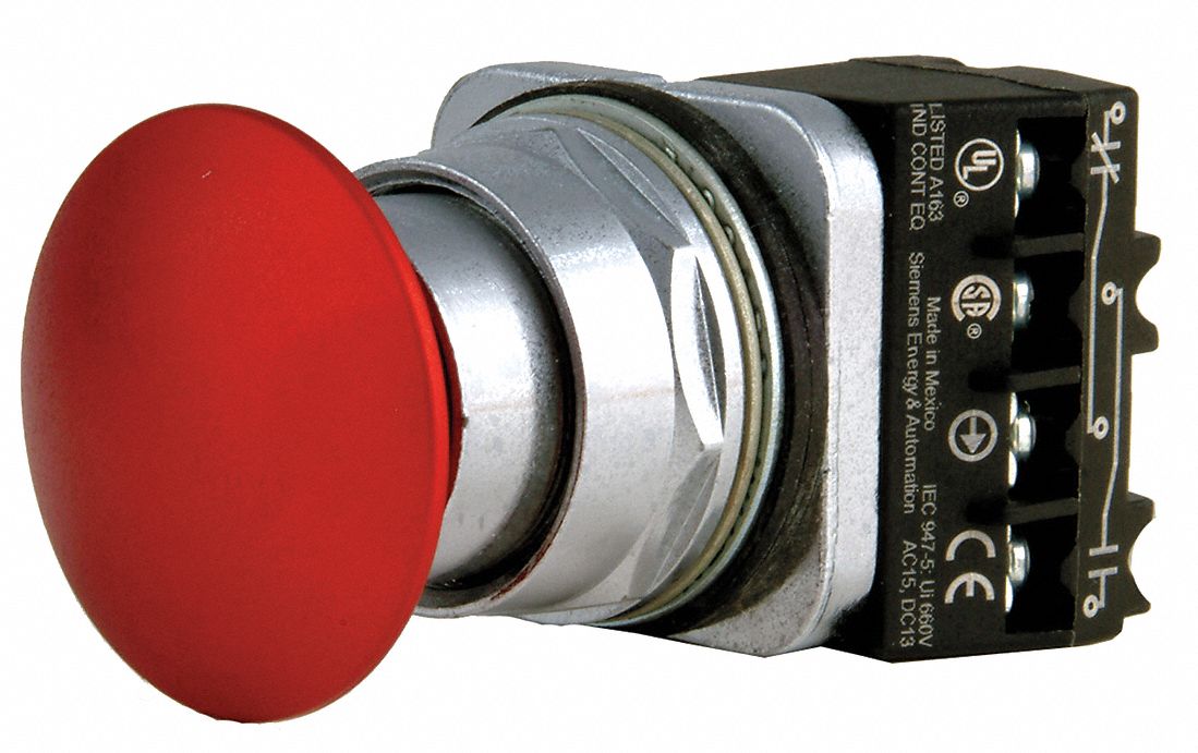 Siemens 52BP2A2 Siemens Push Button Operator 30 mm Size, Maintained