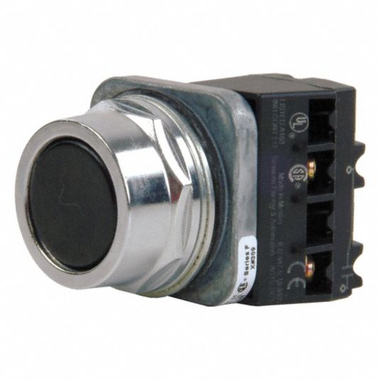 SIEMENS, Flush Profile, Metallic, Flush Push Button Operator - 41H099 ...