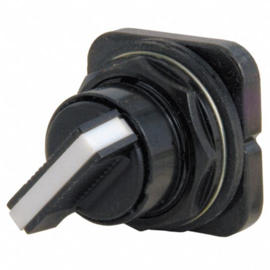 Siemens Non Illuminated Selector Switch Operator 30 Mm Size Extended Lever C Black 1 12 13 3 3r 4 4x 41h164 52sw2cab Grainger