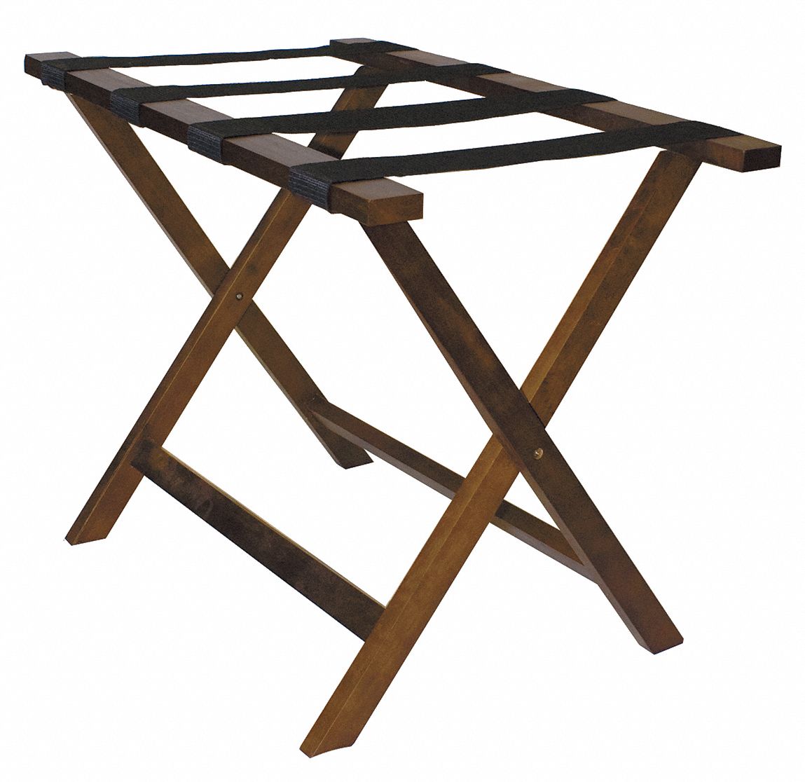 LUGGAGE RACK,WOOD,20 IN H,HOLDS 300 LB