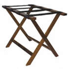 LUGGAGE RACK,WOOD,20 IN H,HOLDS 300 LB
