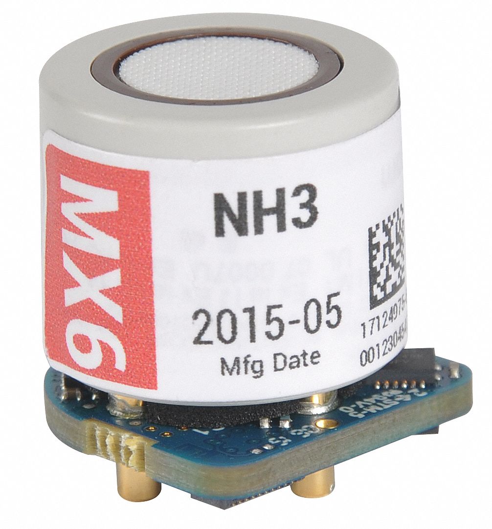 INDUSTRIAL SCIENTIFIC Sensor, Detects Ammonia, Sensor Range 0 to 500