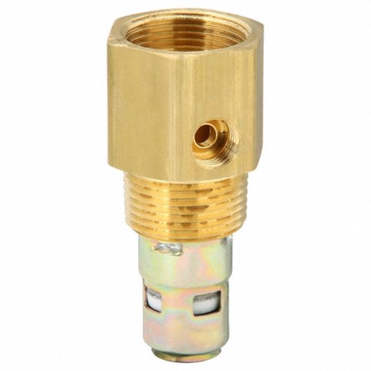 CONRADER Check Valve: 3/4 in Inverted Flare, 3/4 in (M)NPT, 500 psi Max.  Pressure (PSI)