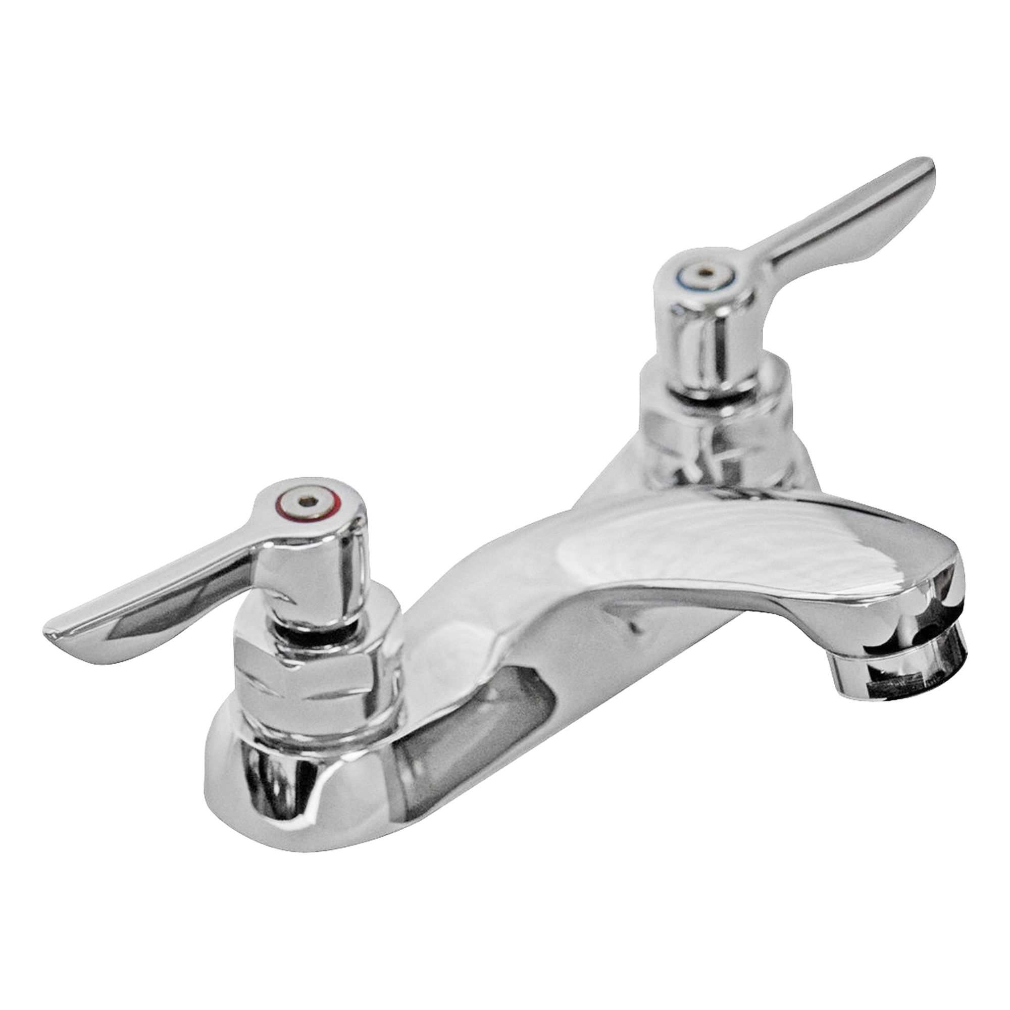 Low Arc Bathroom Faucet: Monterrey, Brass, Chrome Finish, 0.5 gpm Flow Rate, Arc