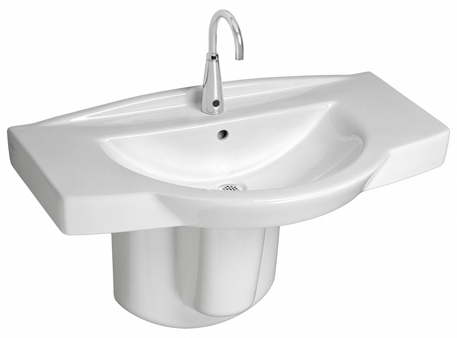 gooseneck high arc widespread bathroom sink faucet