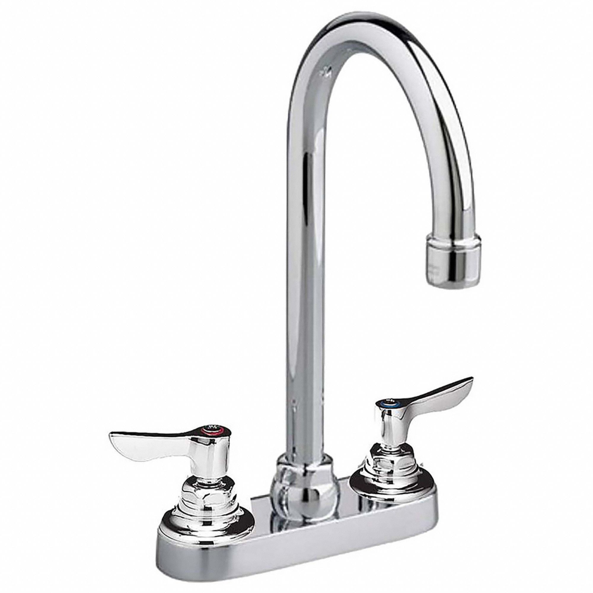 GOOSENECK KITCHEN/BATHROOM FAUCET: AMERICAN STD, MONTERREY, CHROME FINISH, 1.5 GPM, MANUAL