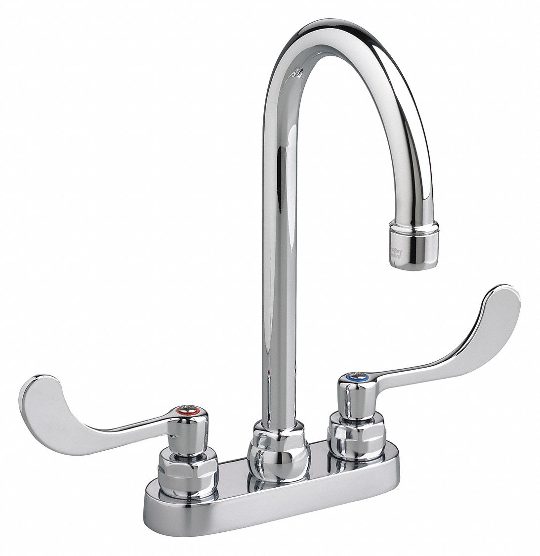 Grifo para lavabo en forma de cisne con aireador Paini Arno 37CR204