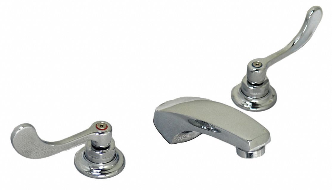 LOW ARC BATHROOM FAUCET: AMERICAN STD, MONTERREY, CHROME FINISH, 0.35 GPM FLOW RATE