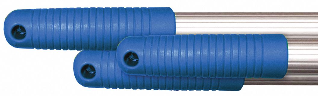Handle Aluminum Blue,  140cm