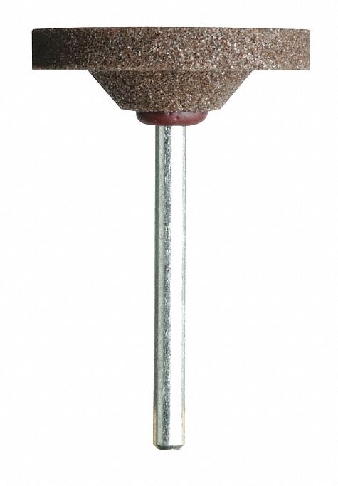 Abrasive Point: Disc, 1 in Head Wd, 1 1/2 in Head Lg, 1 Pieces, Metal/Stainless Steel