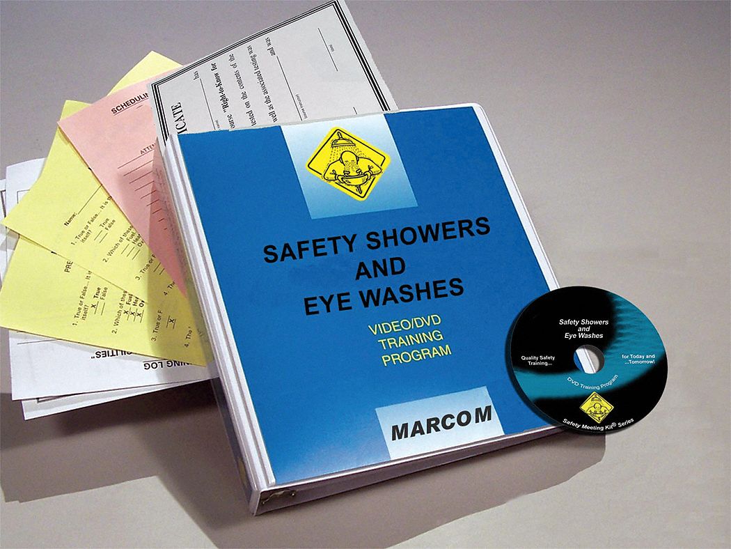 Training Kit: Safety Showers & Eye Washes, Spanish