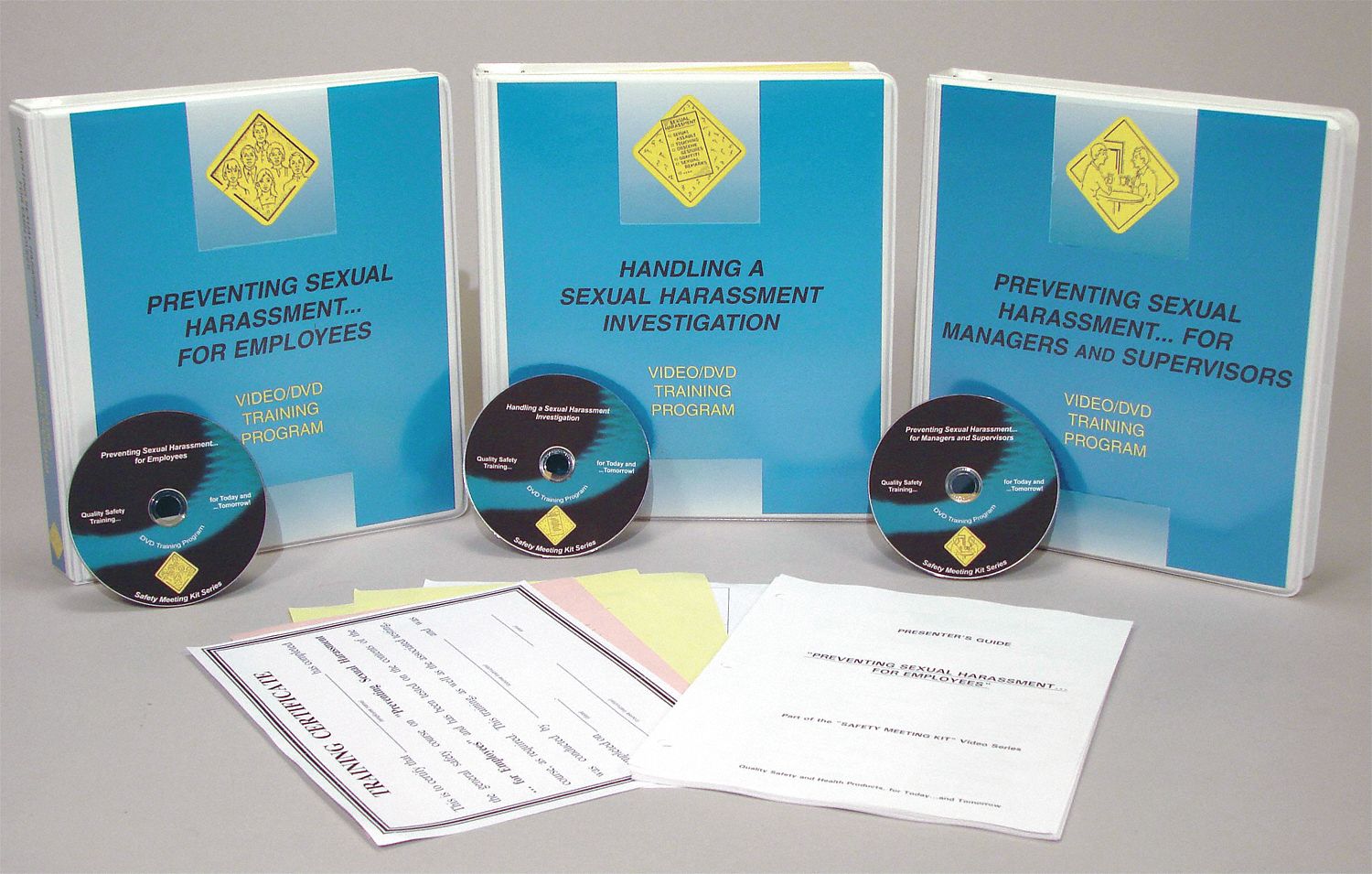 Training Kit: Sexual Harassment in the Workplace (all Three DVDs), Training Kit, Spanish
