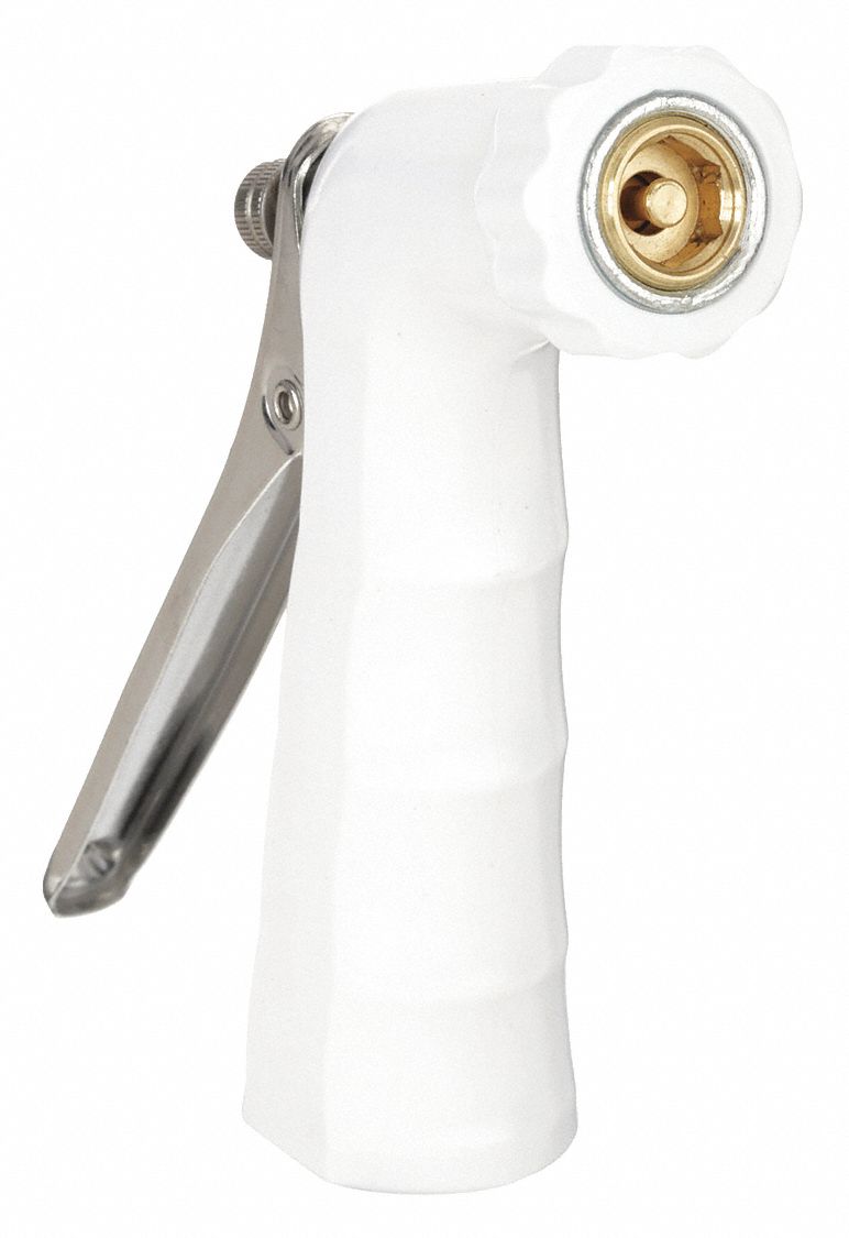 Spray Nozzle: 3/4 in Connection Size, FGHT, Stainless Steel/Zinc, 5 1/2 in Overall Lg