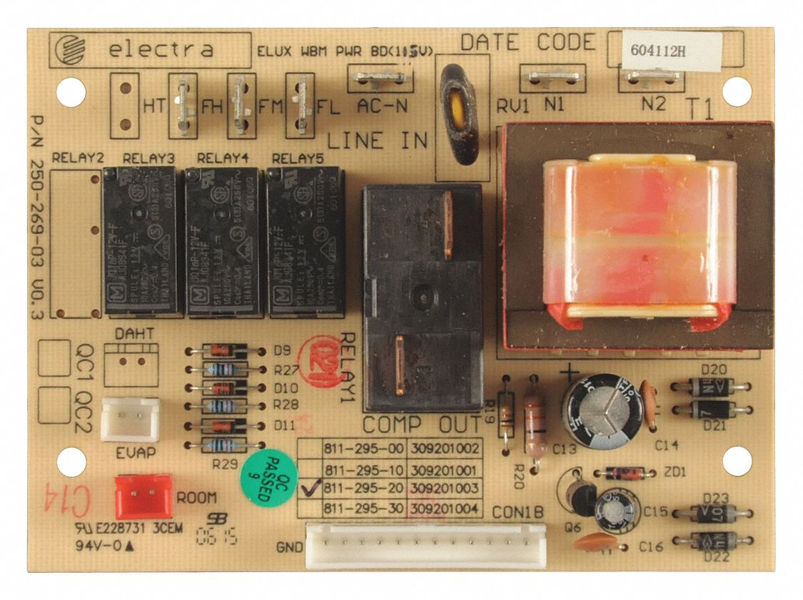 Printed Circuit Board: Fits Electrolux/Frigidaire/Gibson/Kelvinator/Westinghouse Brand