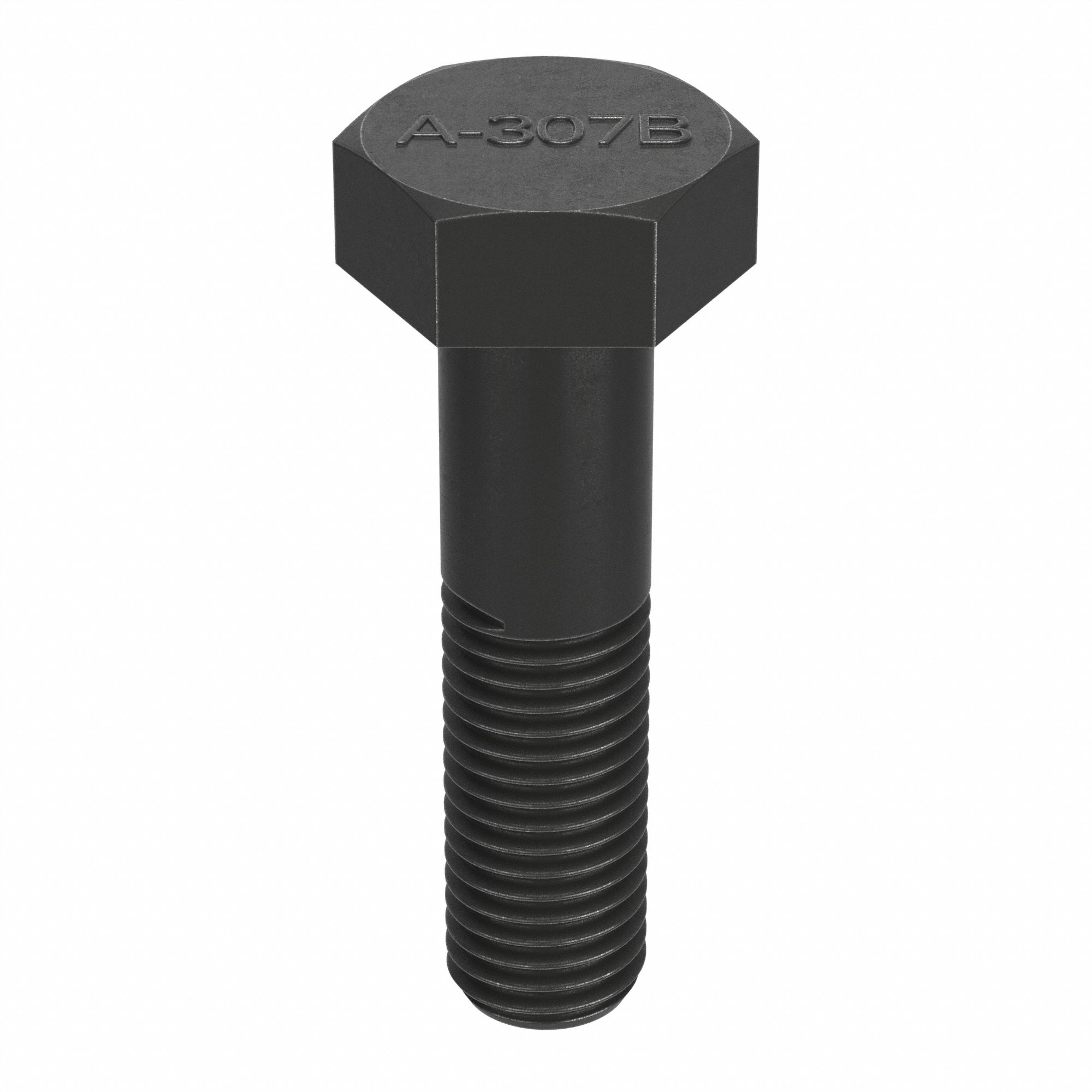 HEAVY HEX BOLT, STEEL, A307B, BLACK OXIDE, ⅝