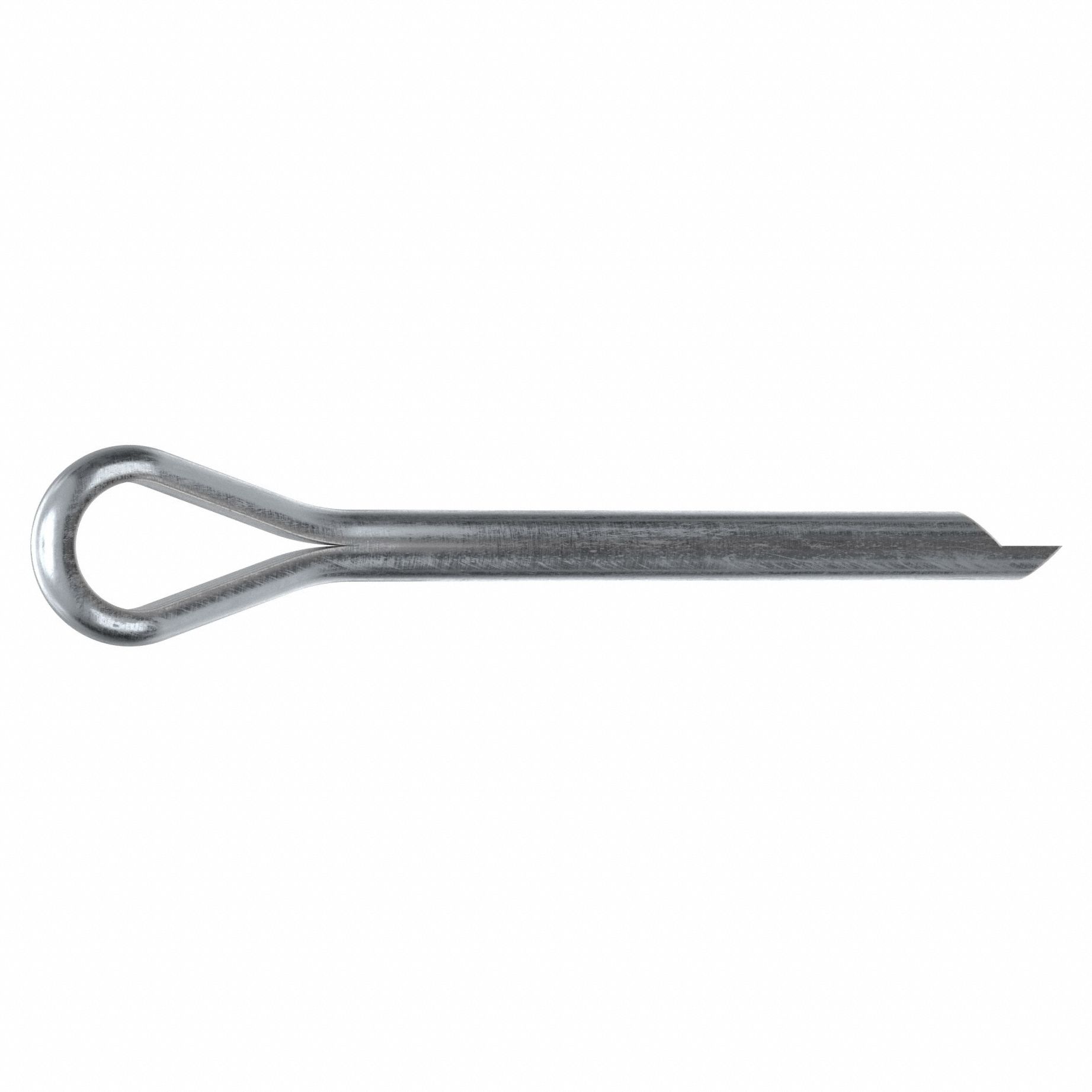 Cotter Pin, 5/64 in dia, 3/4 in L, PK100: Extended Prong, Inch, 5/64 in Pin Dia, Steel, 100 PK