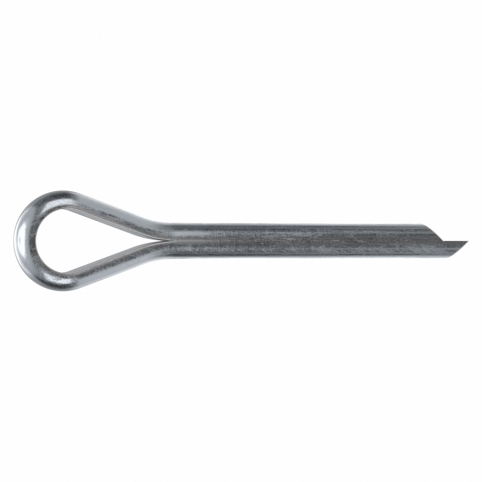 COTTER PIN, 3/32 IN DIAMETER, ¾ IN L, EXTENDED PRONG, INCH, STEEL, 100 PK