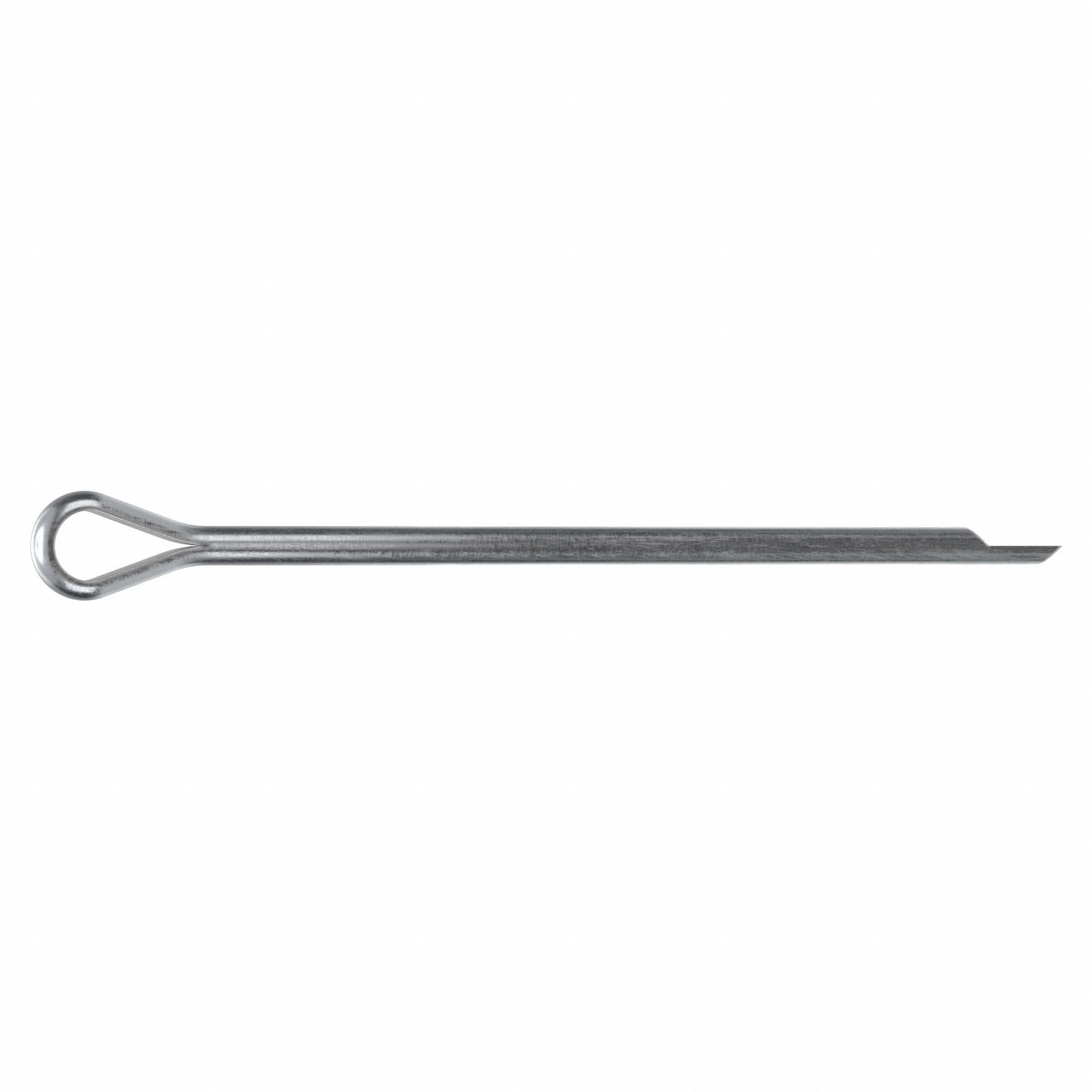 COTTER PIN, 3/32 IN DIAMETER, 2 IN L, EXTENDED PRONG, INCH, 2 IN SHANK L, 100 PK