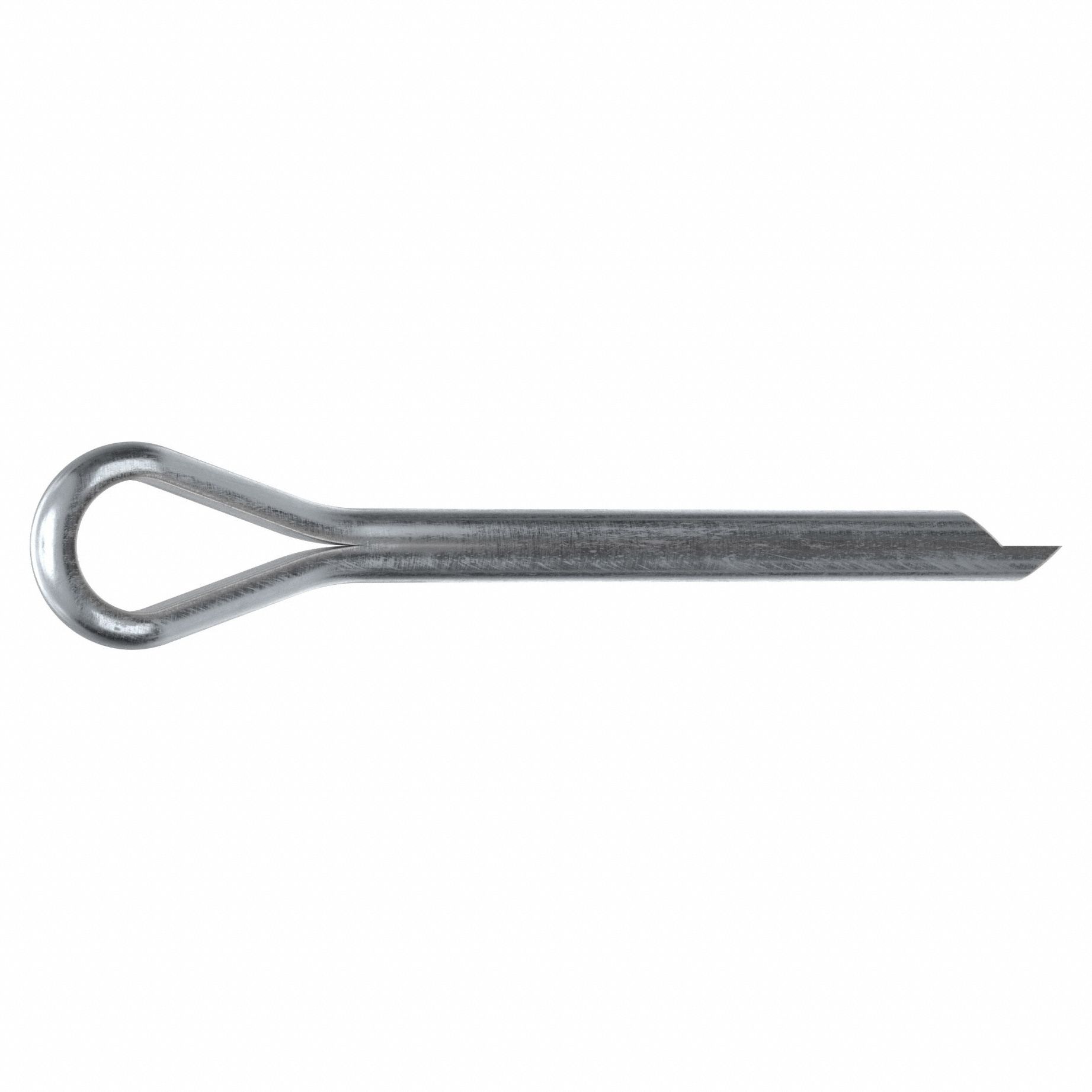 Cotter Pin, 7/64 in dia, 1 in L, PK100: Extended Prong, Inch, 7/64 in Pin Dia, 1 in Shank Lg, 100 PK