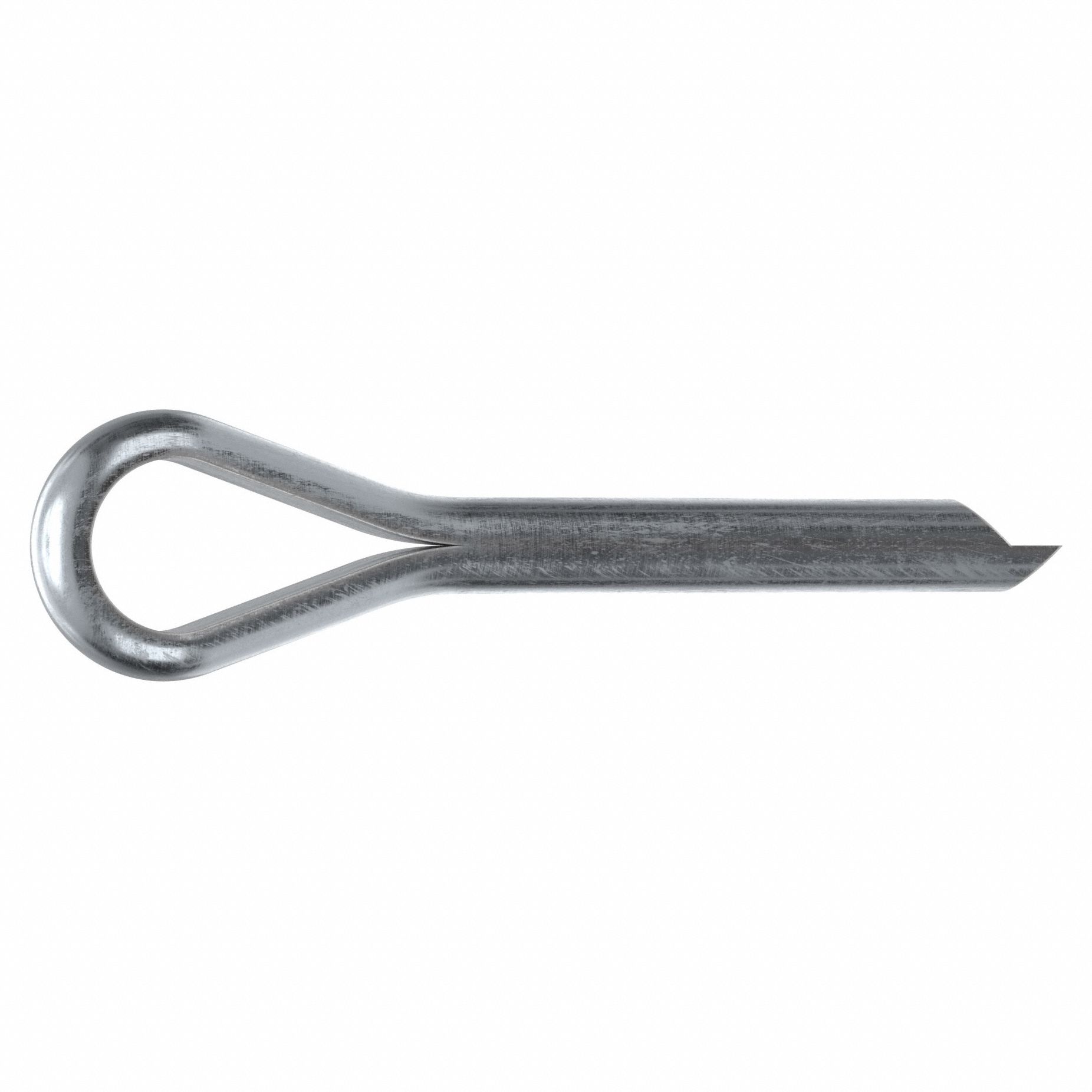 Cotter Pin, 1/8 in dia, 3/4 in L, PK100: Extended Prong, Inch, 1/8 in Pin Dia, 3/4 in Shank Lg, 100 PK
