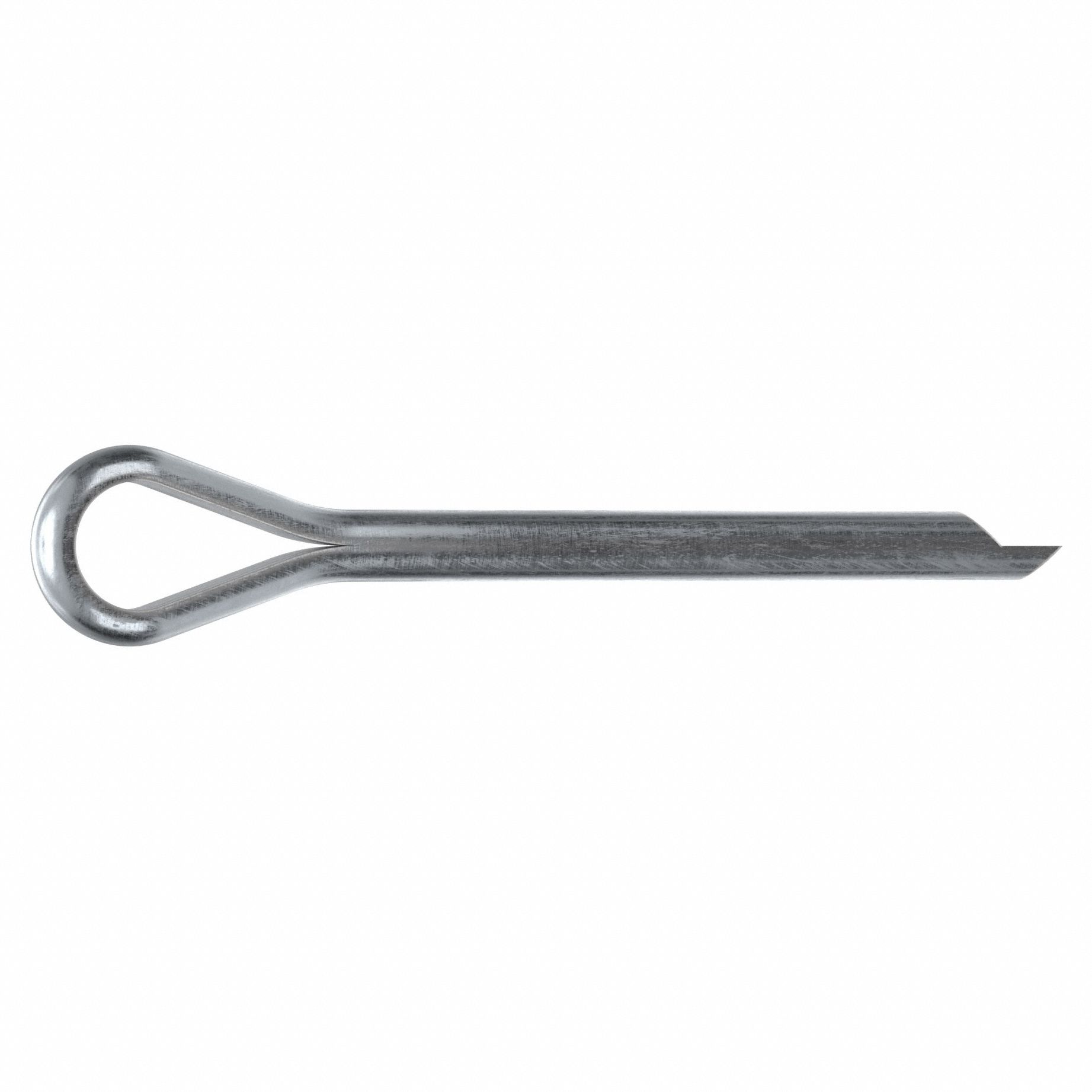 Cotter Pin, 5/32 in dia, 1 1/2 in L, PK100: Extended Prong, Inch, 5/32 in Pin Dia, Steel, 100 PK