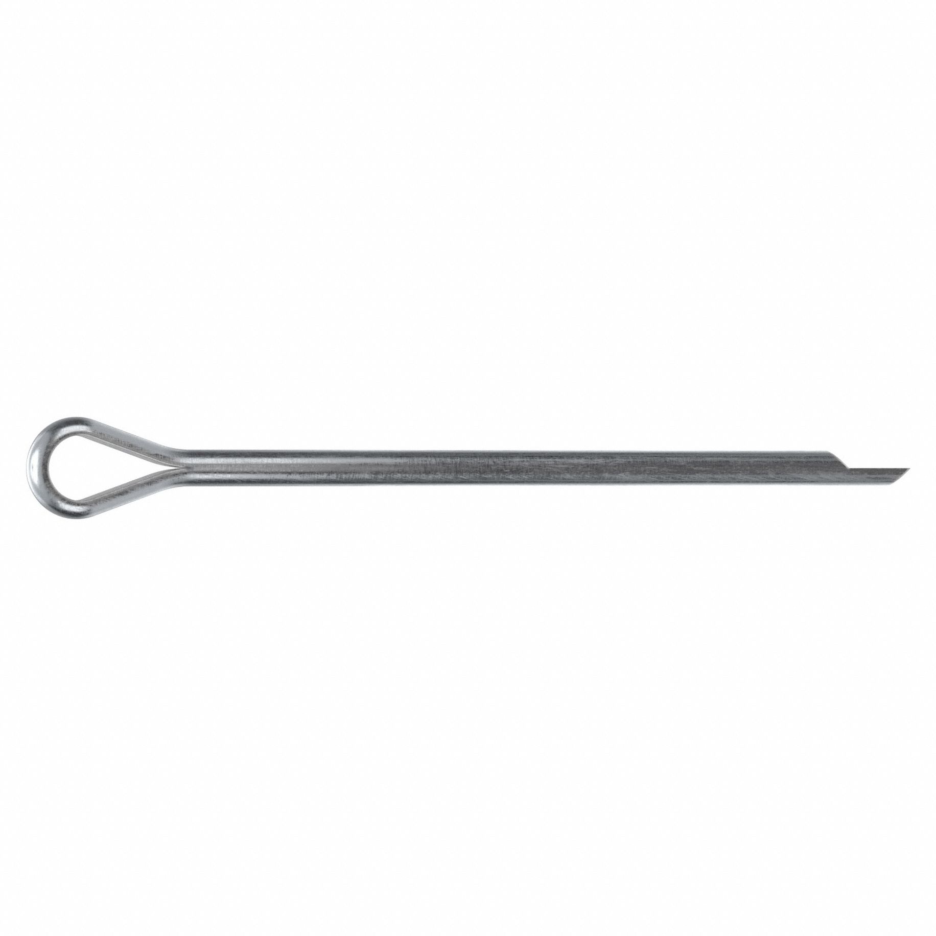 Cotter Pin, 5/32 in dia, 3 in L, PK50: Extended Prong, Inch, 5/32 in Pin Dia, 3 in Shank Lg, 50 PK