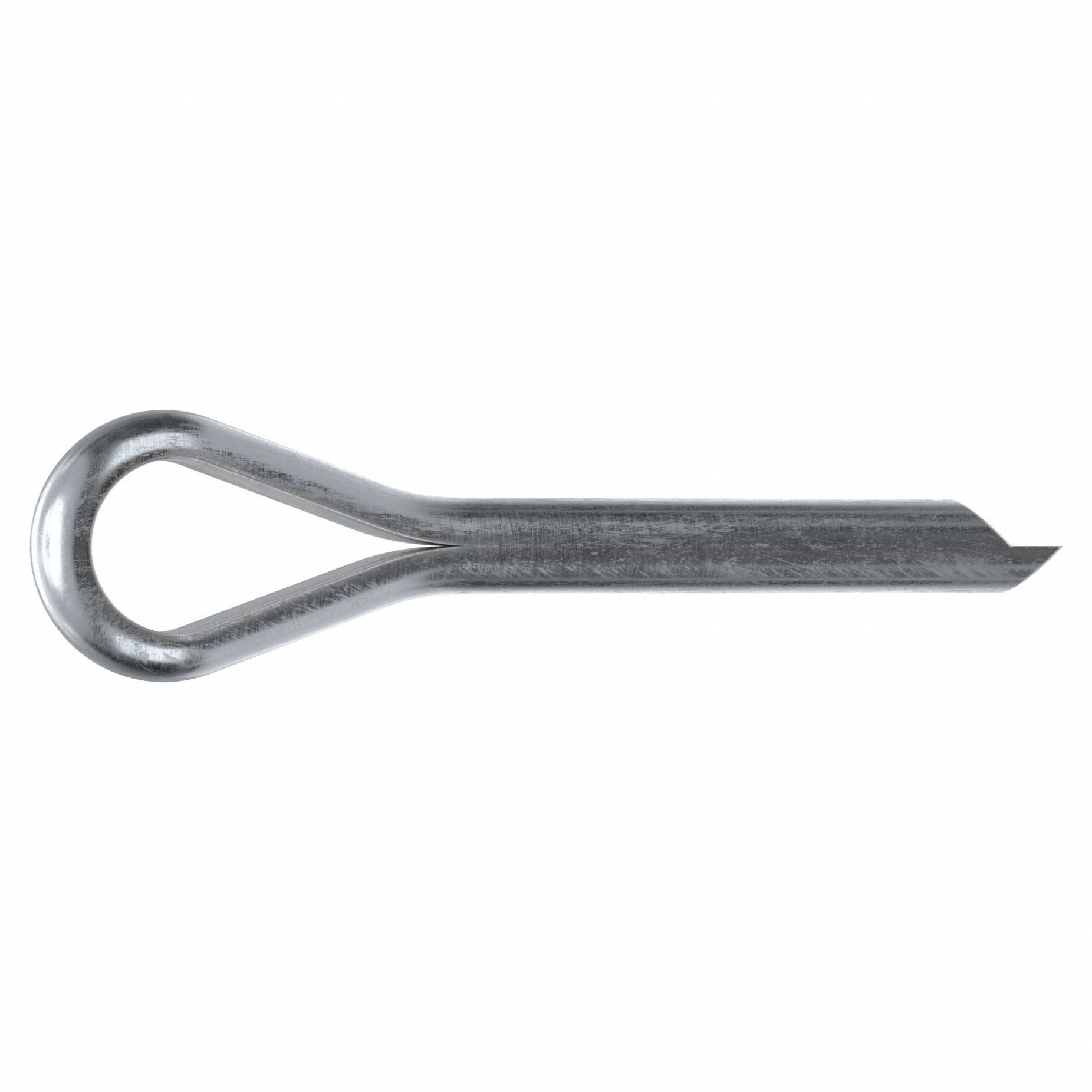 Cotter Pin, 3/16 in dia, 1.25 in L, PK50: Extended Prong, Inch, 3/16 in Pin Dia, Steel, Ungraded, 50 PK