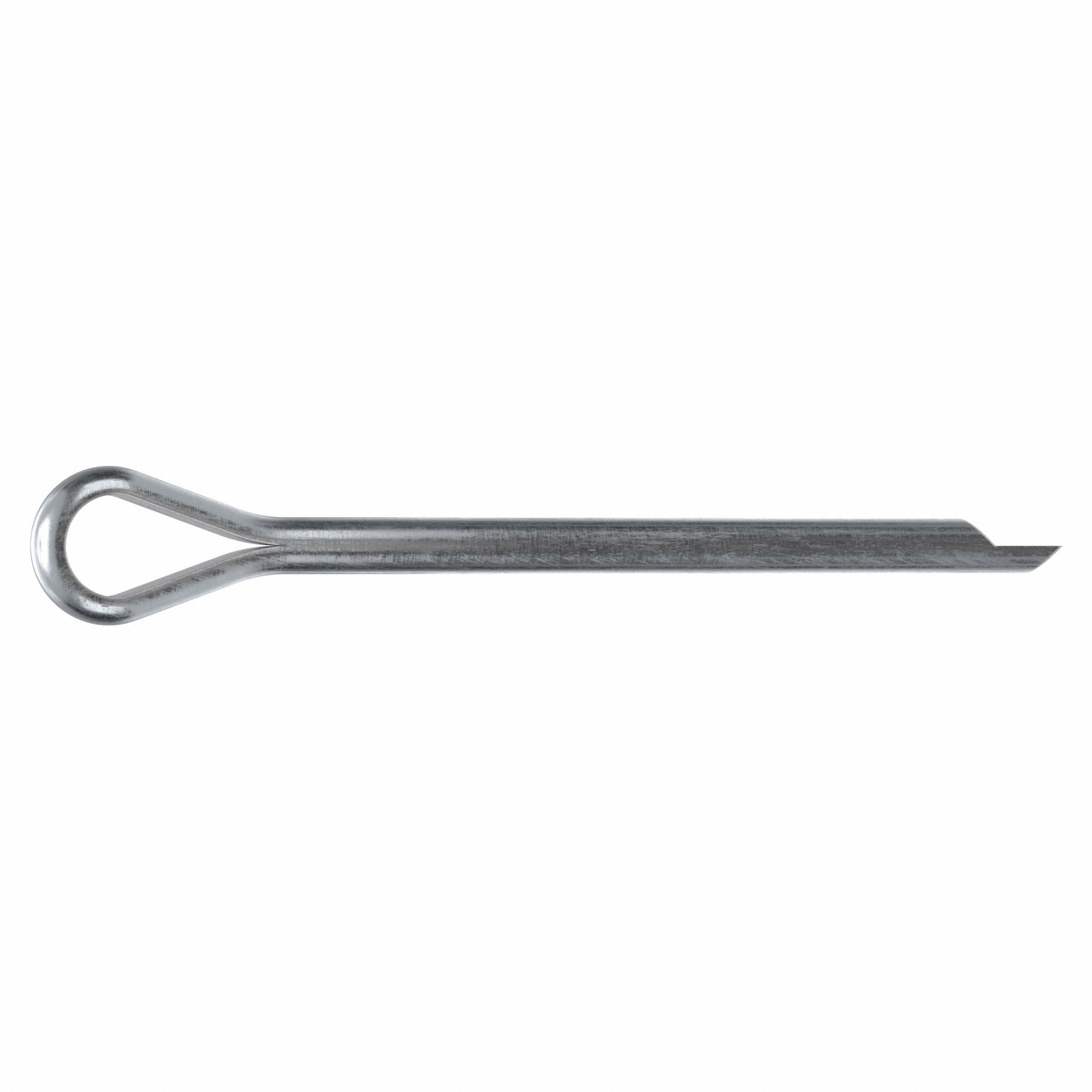 COTTER PIN, 3/16 IN DIAMETER, 2½ IN L, EXTENDED PRONG, INCH, STEEL, 50 PK