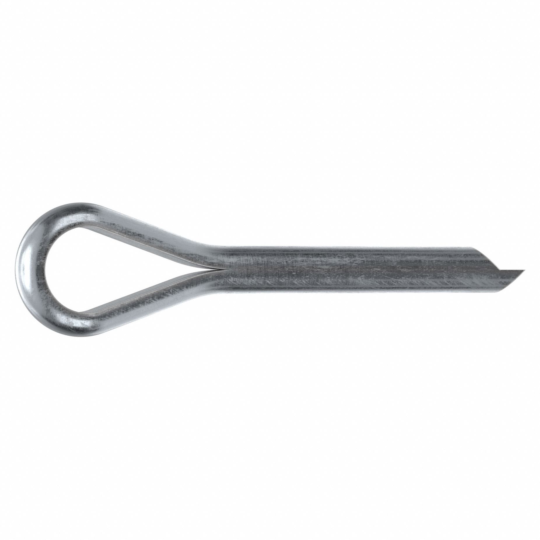Cotter Pin, 0.25 in dia, 1 1/2 in L, PK25: Extended Prong, Inch, 1/4 in Pin Dia, Steel, Ungraded, 25 PK