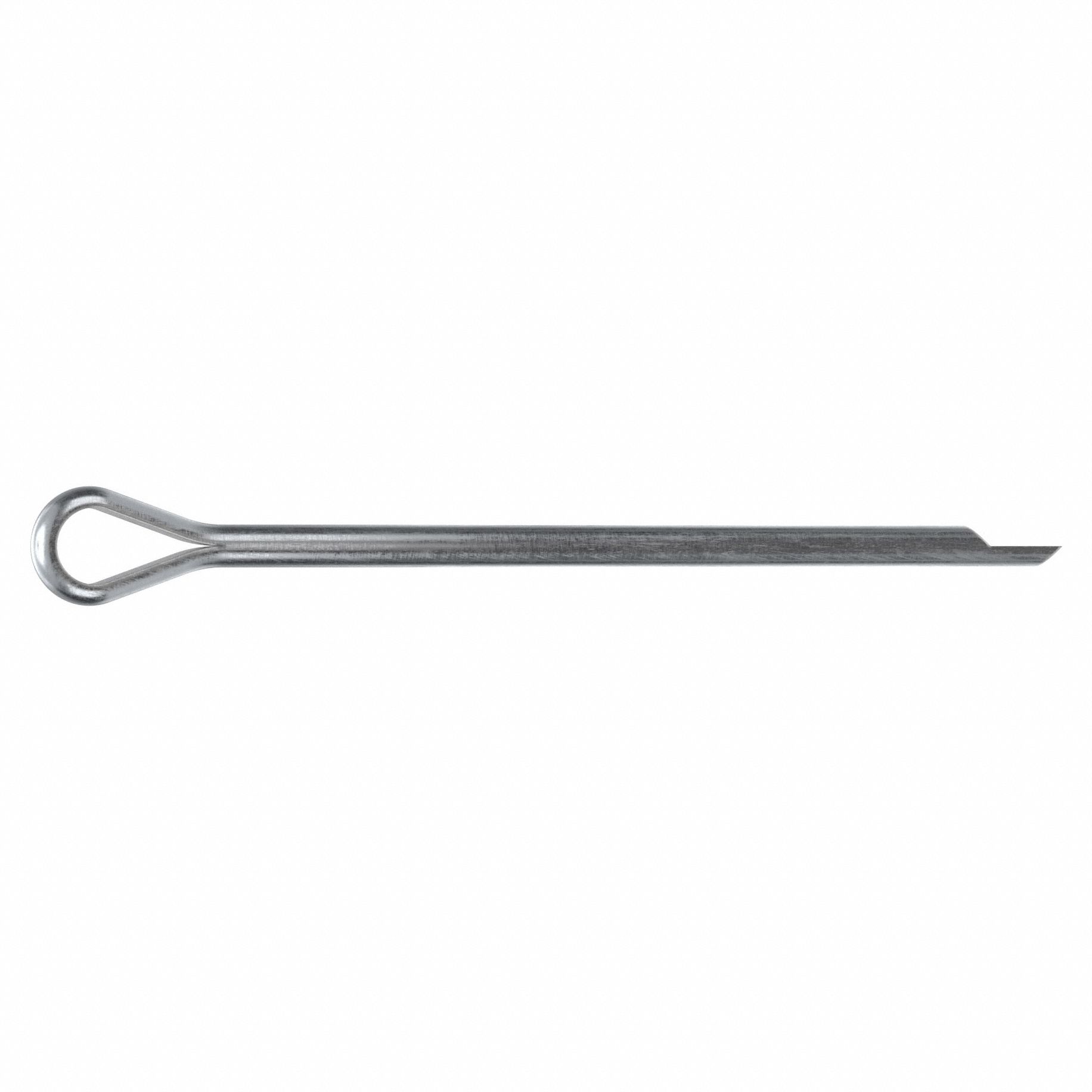 Cotter Pin, 5/16 in dia, 6 in L, PK10: Extended Prong, Inch, 5/16 in Pin Dia, 6 in Shank Lg, 10 PK