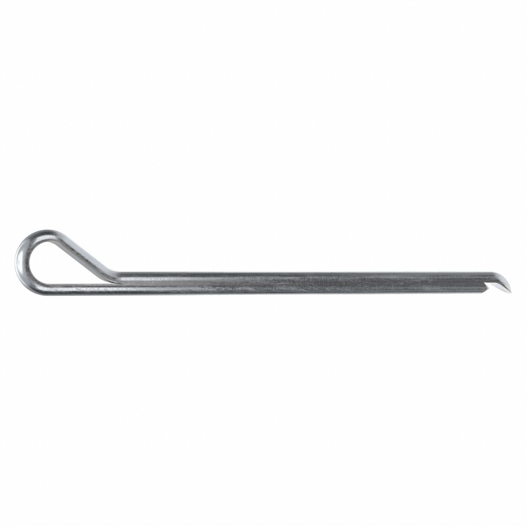Cotter Pin, 1/16 in dia, 1.25 in L, PK100: Hammerlock, Inch, 1/16 in Pin Dia, 1 1/4 in Shank Lg, 100 PK