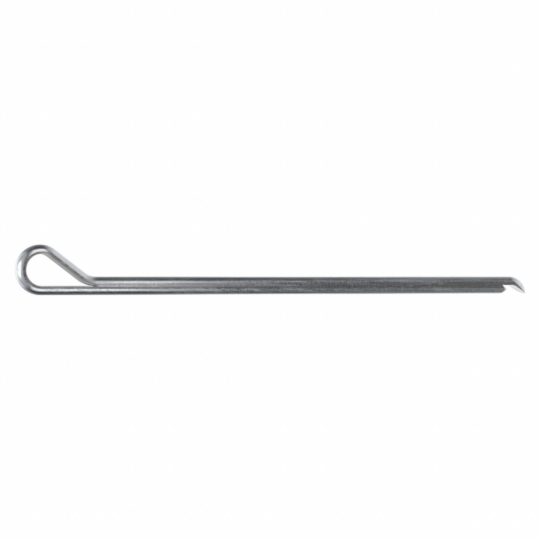 Cotter Pin, 5/64 in dia, 2 in L, PK100: Hammerlock, Inch, 5/64 in Pin Dia, 2 in Shank Lg, Steel, 100 PK