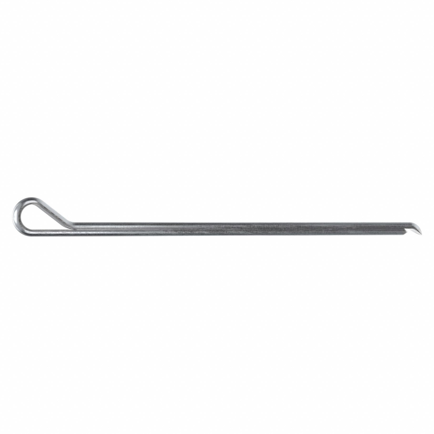 Cotter Pin, 3/32 in dia, 2 1/2 in L, PK100: Hammerlock, Inch, 3/32 in Pin Dia, Steel, Ungraded, 100 PK