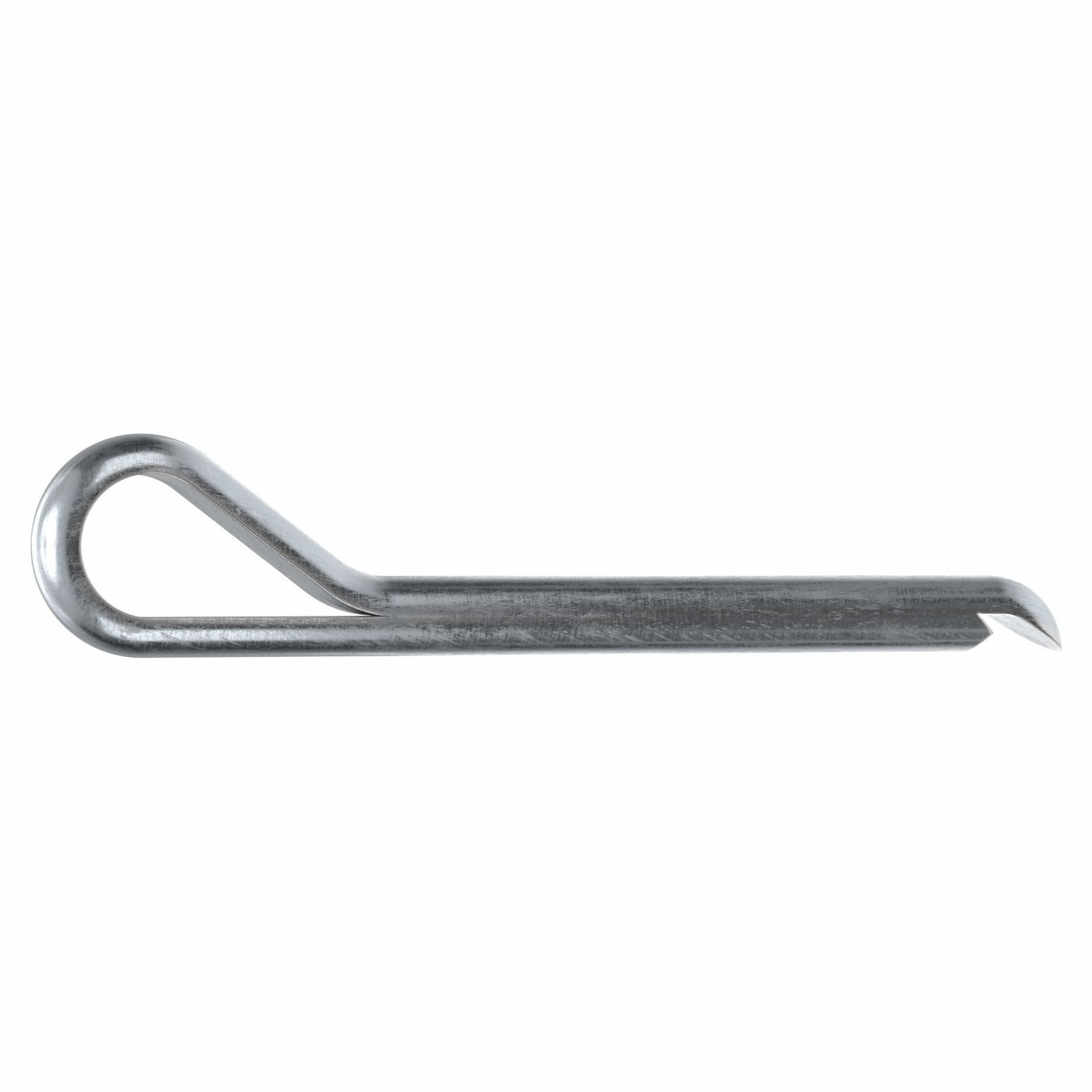 Cotter Pin, 7/64 in dia, 1 in L, PK100: Hammerlock, Inch, 7/64 in Pin Dia, 1 in Shank Lg, Steel, 100 PK