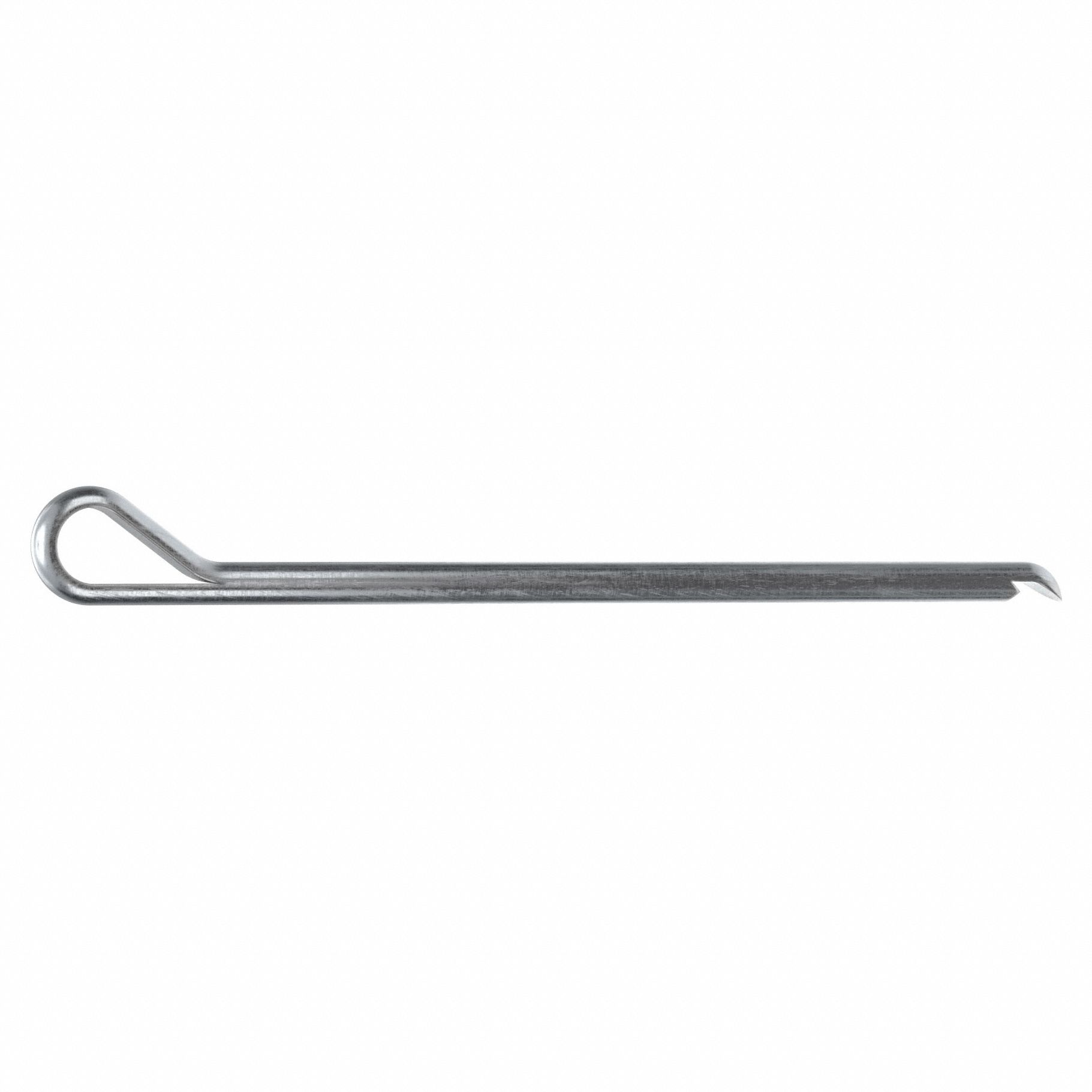 Cotter Pin, 3/16 in dia, 4 in L, PK25: Hammerlock, Inch, 3/16 in Pin Dia, 4 in Shank Lg, Steel, 25 PK