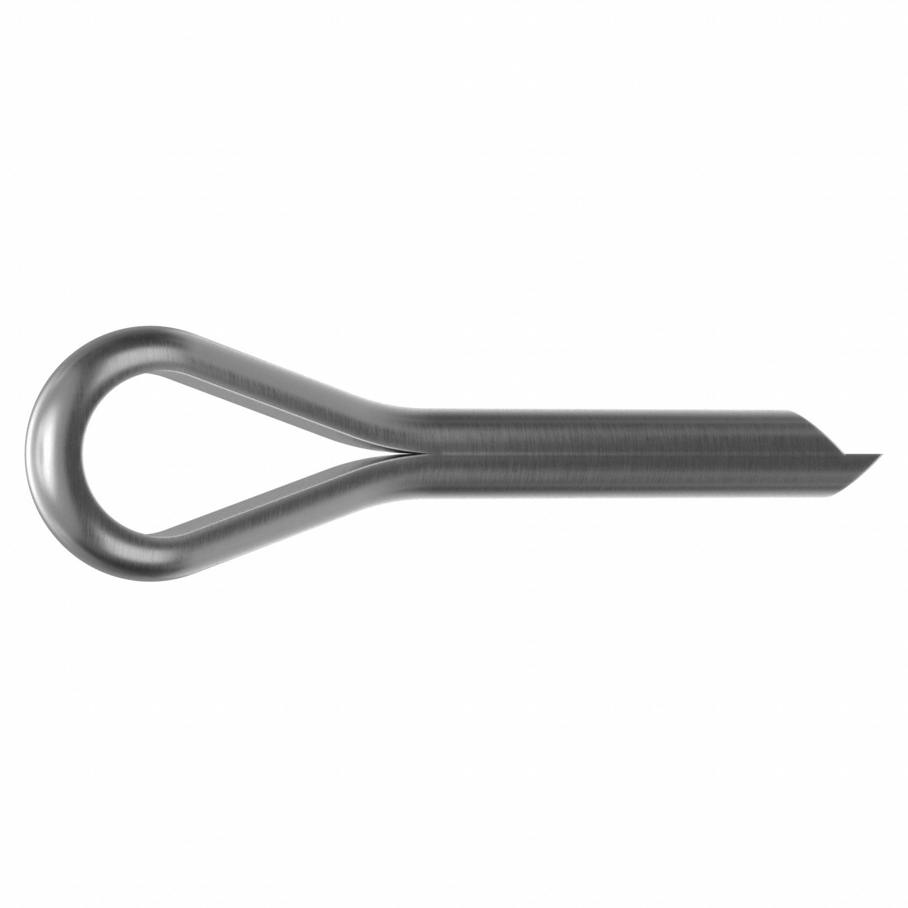 Cotter Pin, 5/16 in dia, 1 1/2 in L, PK10: Extended Prong, Inch, 5/16 in Pin Dia, 18-8, Plain, 10 PK