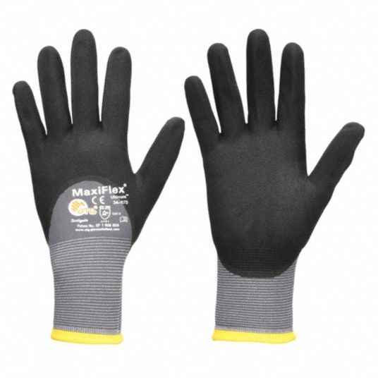 Maxiflex Ultimate Gloves - Black & Grey