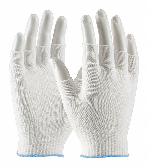 Seamless Knit Nylon, Fingerless, PK12