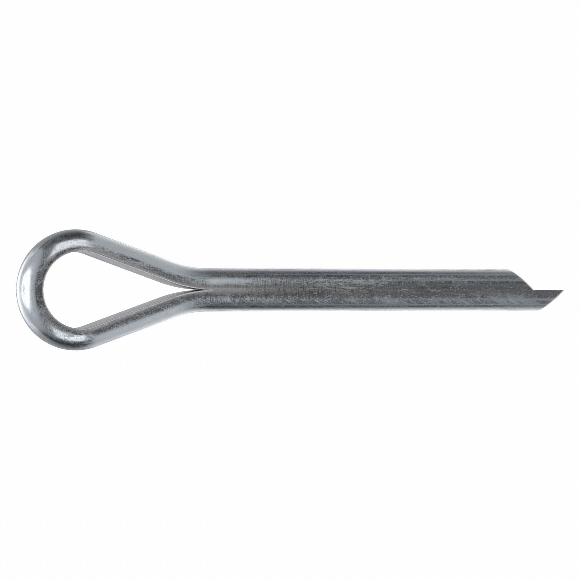 Cotter Pin, 2mm dia, 17.6mm L, PK50: Extended Prong, Metric, 2 mm Pin Dia, 17.6 mm Shank Lg, 50 PK