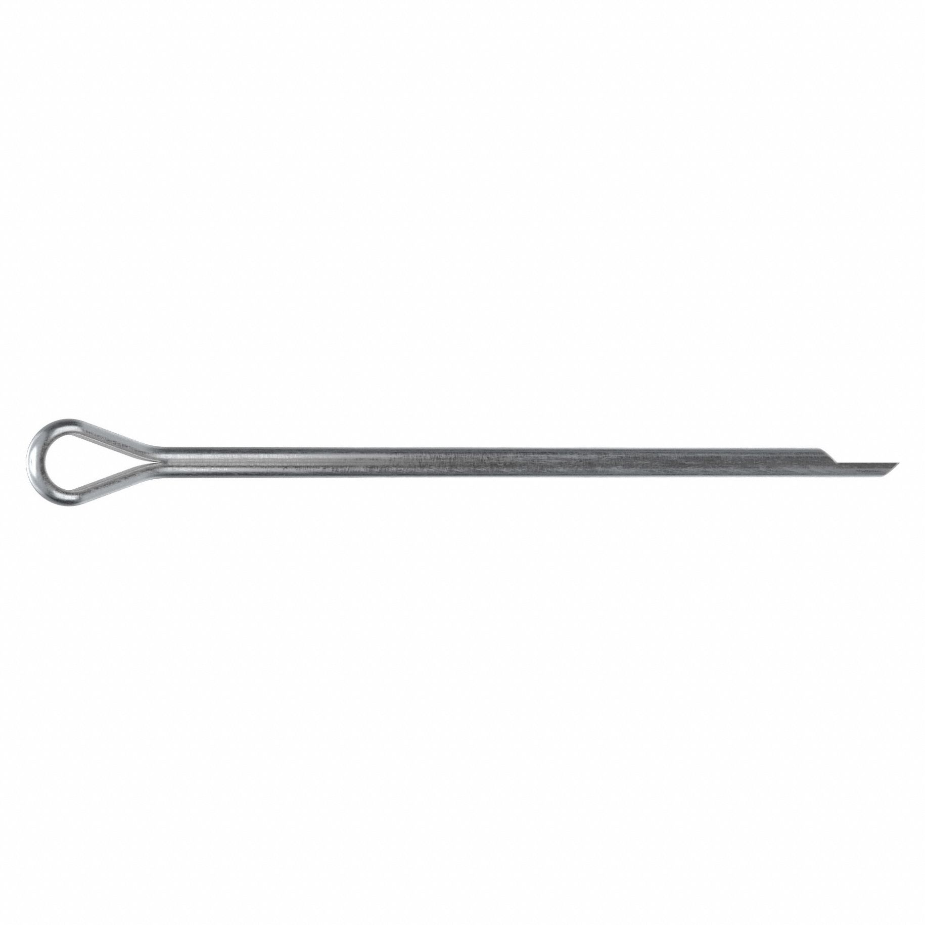 Cotter Pin, 3.5mm dia, 88mm L, PK50: Extended Prong, Metric, 3.5 mm Pin Dia, 88 mm Shank Lg, 50 PK