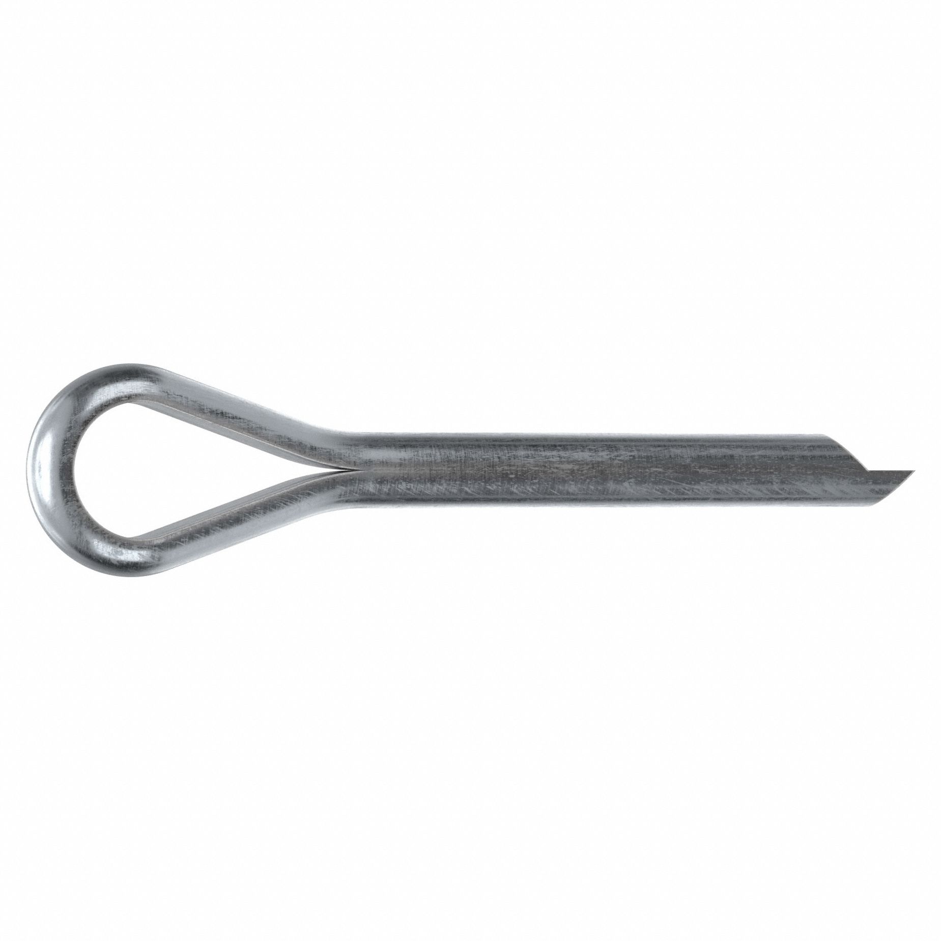 Cotter Pin, 4mm dia, 30.8mm L, PK50: Extended Prong, Metric, 4 mm Pin Dia, 30.8 mm Shank Lg, 50 PK