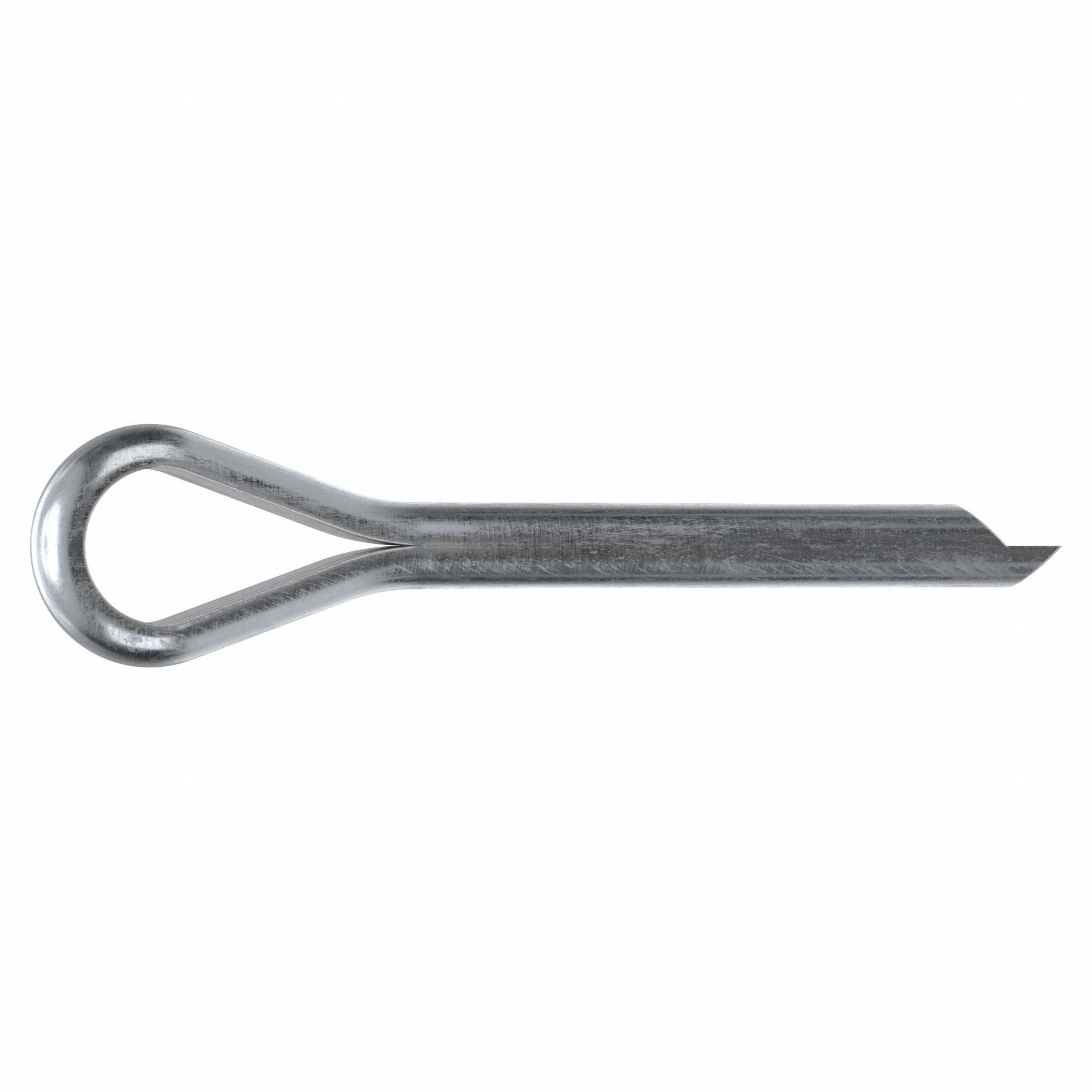 Cotter Pin, 5mm dia, 39.6mm L, PK50: Extended Prong, Metric, 5 mm Pin Dia, 39.6 mm Shank Lg, 50 PK