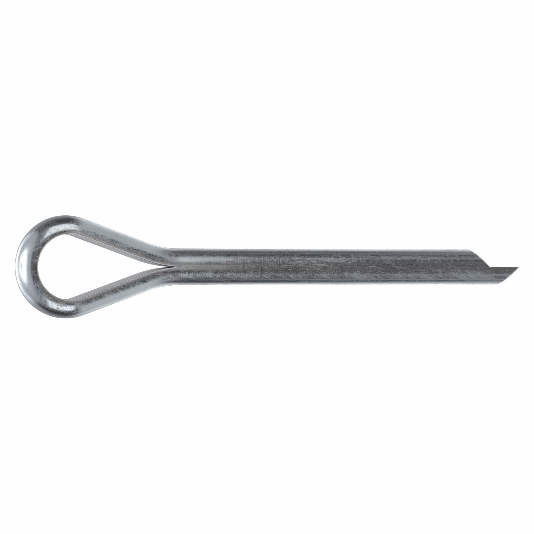 Cotter Pin, 5mm dia, 49.5mm L, PK50: Extended Prong, Metric, 5 mm Pin Dia, 49.5 mm Shank Lg, 50 PK