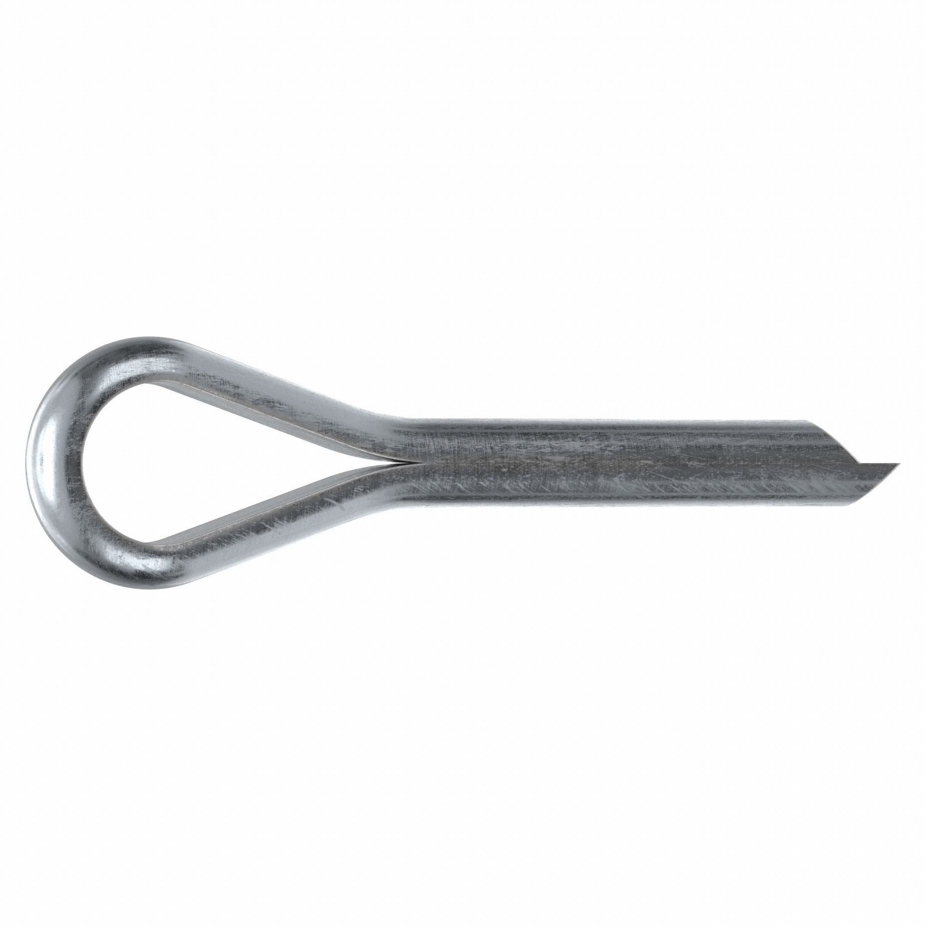 Cotter Pin, 6.3mm dia, 48.6mm L, PK25: Extended Prong, Metric, 6.3 mm Pin Dia, 48.6 mm Shank Lg, 25 PK
