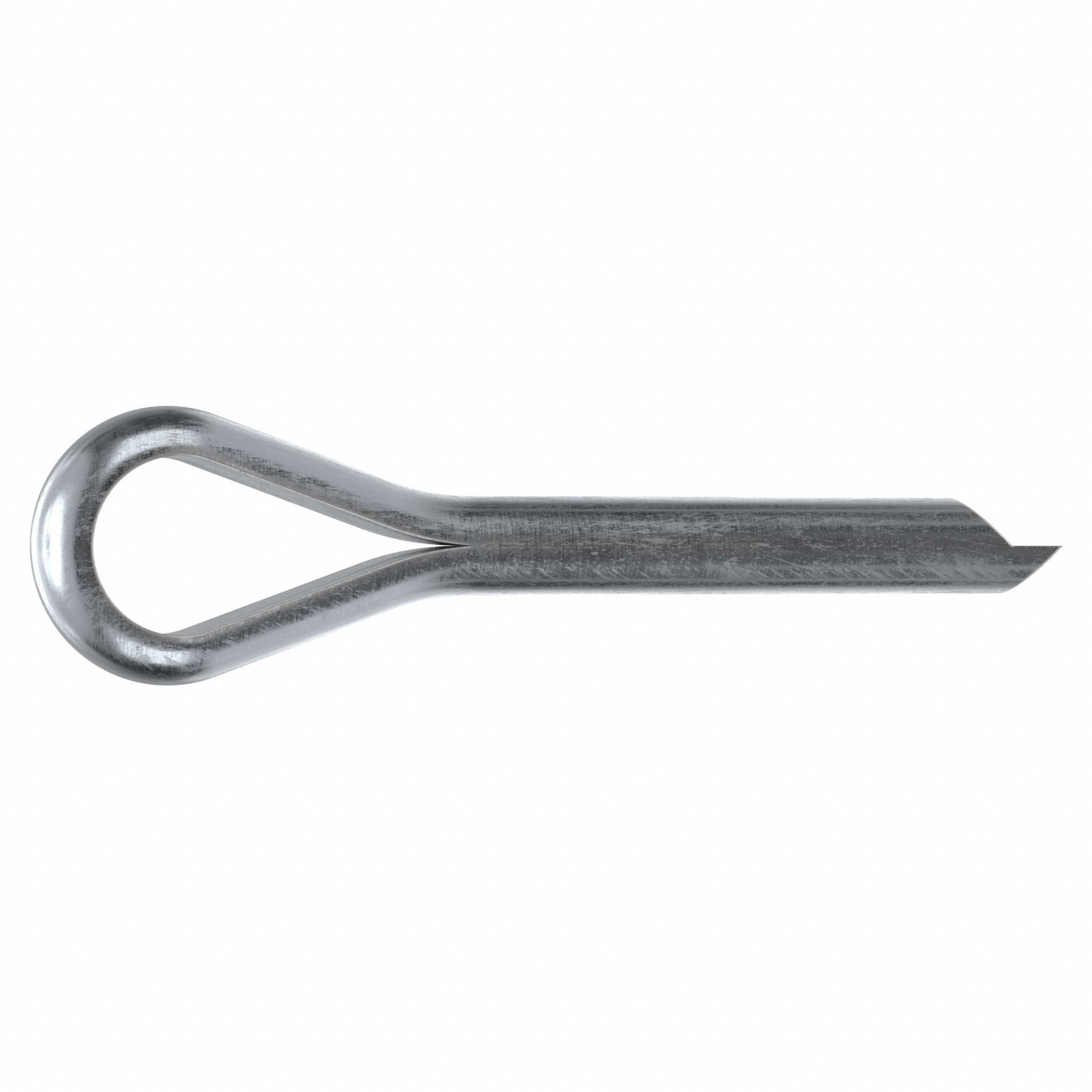 Cotter Pin, 6.3mm dia, 39.6mm L, PK25: Extended Prong, Metric, 6.3 mm Pin Dia, 39.6 mm Shank Lg, 25 PK