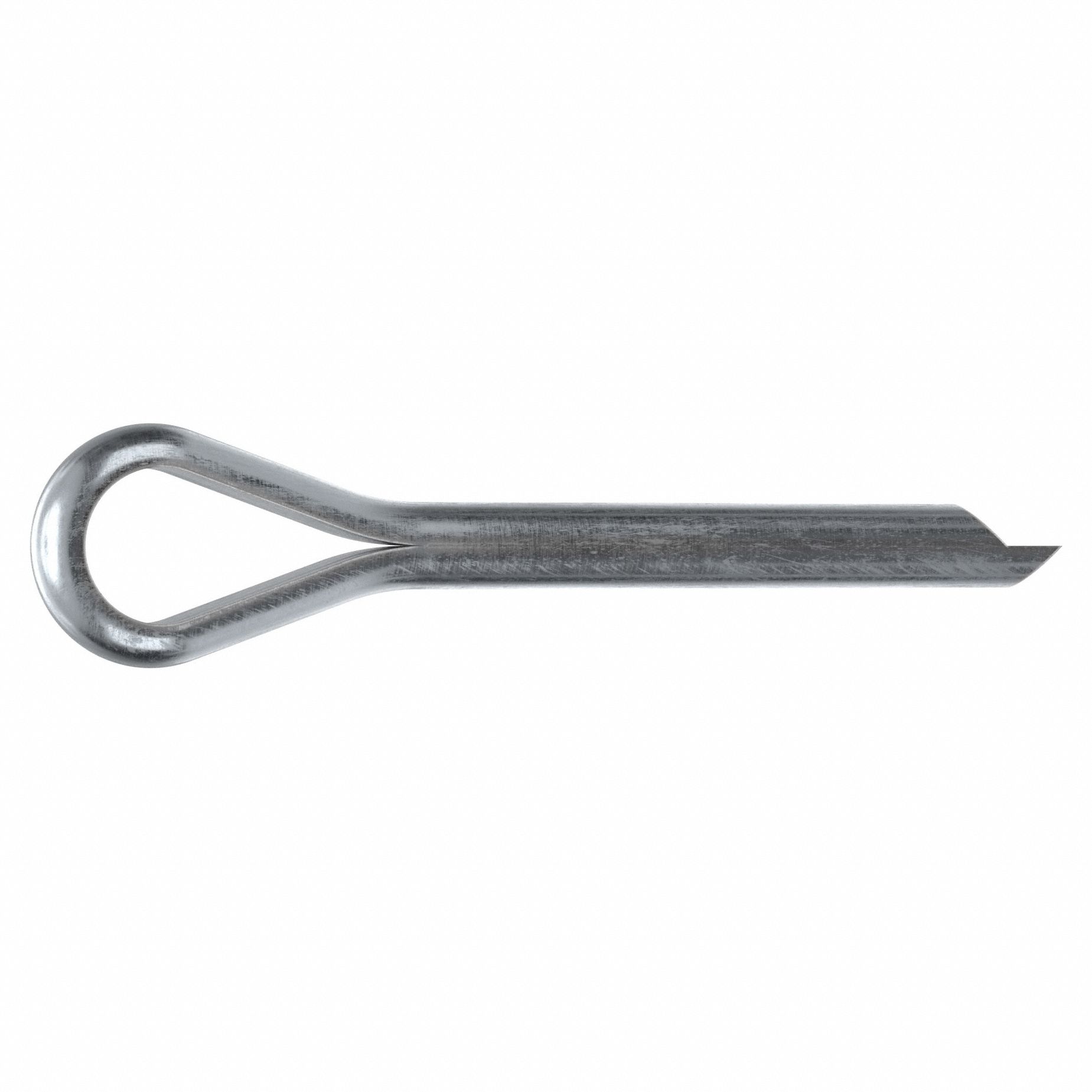 Cotter Pin, 6.3mm dia, 49.5mm L, PK25: Extended Prong, Metric, 6.3 mm Pin Dia, 49.5 mm Shank Lg, 25 PK