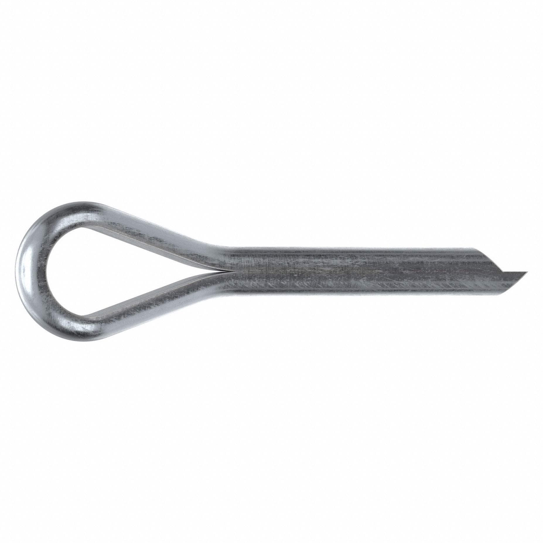 Cotter Pin, 8mm dia, 49.5mm L, PK25: Extended Prong, Metric, 8 mm Pin Dia, 49.5 mm Shank Lg, 25 PK